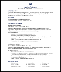 administrative and clerical resume