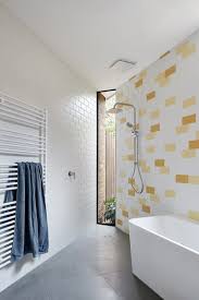 Subway tiles have become a stylistic staple of many bathrooms. Best 60 Modern Bathroom Subway Tile Walls Design Photos And Ideas Dwell