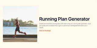 running plan generator runreps