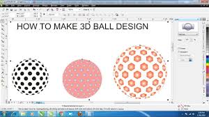 How To Make 3d Ball Design With Fish Eye Tool In Corel Draw
