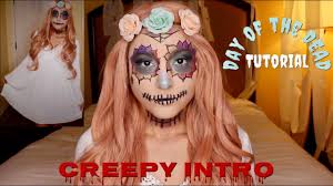 day of the dead makeup tutorial sugar