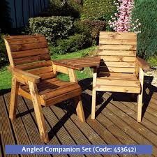 garden furniture wood otter garden