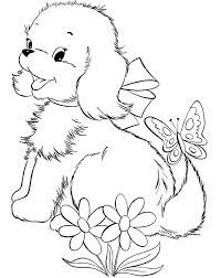 Even if you want coloring pages for yourself or your kids to fill the color in this cute puppies coloring pages can be used in your pc, in your smartphone, even on paint and more similar desktop apps to fill color in it. Free Printable Coloring Pages Puppy Coloring Pages Dog Coloring Page Animal Coloring Pages