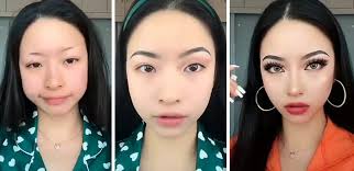 natural vs makeup insram account