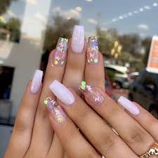This artistic yet elegant design is one that we'll be dreaming about. 65 Best Coffin Nails Short Long Coffin Shaped Nail Designs For 2021
