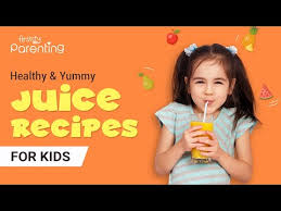 5 delicious healthy juices for kids