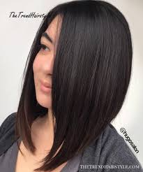 The steeper cut adds more volume to the back of the haircut. Stacked Bob With Side Bang 70 Best A Line Bob Haircuts Screaming With Class And Style The Trending Hairstyle