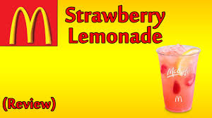 mcdonalds strawberry lemonade the