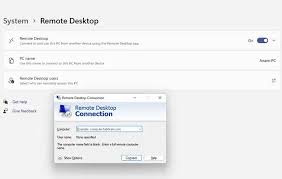 remote desktop connection in windows 11