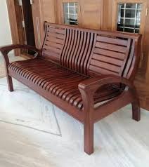 Teak Wood Three Seater Sofa At Rs 29000