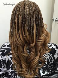 Besides, with the awesome hairstyles listed below you will attract attention, admiring glances and sincere smiles. Layered Micro Box Braids 40 Ideas Of Micro Braids Invisible Braids And Micro Twists The Trending Hairstyle