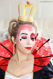 queen of hearts makeup hair tutorial