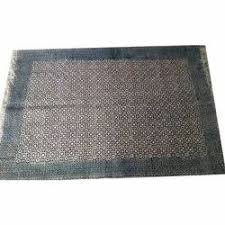 cotton jute diamond cotton floor rug