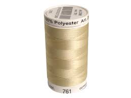 Mettler Polysheen Embroidery Thread 875 Yd 761 Oat 1