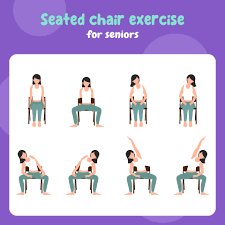 printable seated exercises for seniors