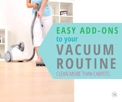 vacuum routine