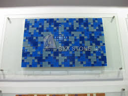 Blue Glass Glass Mosaic Tile Fliers