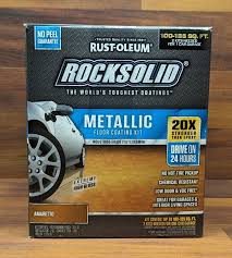 rustoleum rock solid amaretto metallic