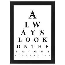 Plakat "Always look on the bright side of life" #035 - PaperWorld.pl
