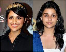 bollywood beauties with and without makeup