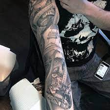 So, at last, i would like to suggest to you, that before getting your leg sleeve tattoo you must discuss with your tattoo artists about the details of your designs. 60 Music Sleeve Tattoos For Men Lyrical Ink Design Ideas