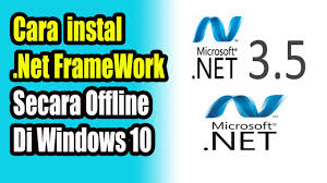 instal net framework 3 5 di windows 10