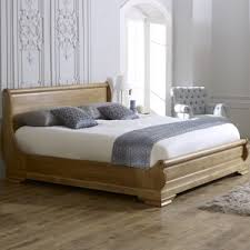 Solid Wood King Size Beds Frames With