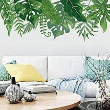 Promo Tropical Plant Wall Decals For