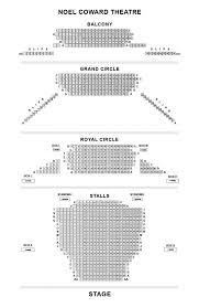Fine Noel Coward Theatre Seating Plan
