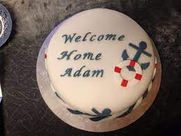 Welcome Home Minimalist Cake gambar png