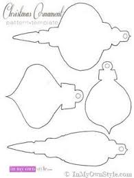 Christmas Ornaments Stencils Google Search Weihnachtsdeco