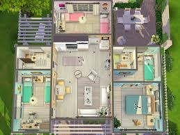 Tiny House For 8 Sims No Cc