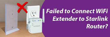 failed to connect wifi extender to