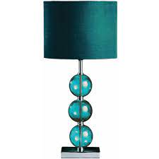 Teal Table Lamp