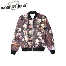 Discover our collection of men's puffer jackets and down coats at asos. Kawaii Otaku Anime Kamado Nezuko 3d All Over Printed Zipper Bomber Jacket Hipster Casual Streetwear Men Women Clothing Dropship Jackets Aliexpress