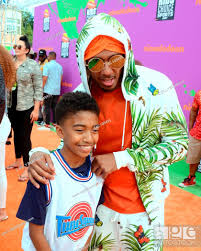 miles brown and nick cannon attends