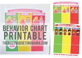 Behavior Charts Home Online Charts Collection