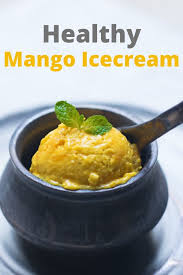 A super easy recipe for rich chocolate ice cream that tastes just as indulgent as the kind from an ice cream parlor! Healthy Mango Ice Cream Recipe Quick Vegan And Dairy Free Icecream