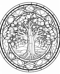 Premium Ai Image A Stained Glass Tree