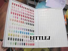 308 Colors Nail Gel Polish Display Book Chart Luxury Nail