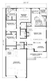 House Plan 110 00161 Narrow Lot Plan