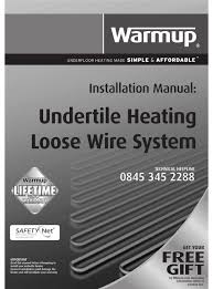 warmup dws300 installation manual pdf