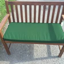 2 Seater Bench Cushion Green