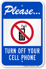 Turn Off Cell Phone Signs Smartsign
