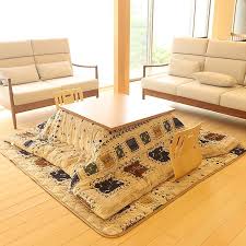 2pcs set square kotatsu futon top