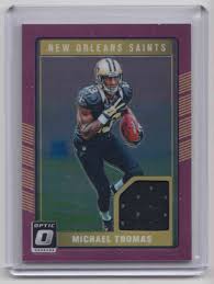 Buy from multiple sellers, and get all your cards in one shipment. 2016 Donruss Optic Rookie Threads Michael Thomas Drt Mt On Kronozio