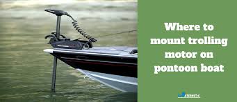 Jan 06, 2021 · the mount is an absolute breeze for mounting to a rowboat transom. Where To Mount Trolling Motor On Pontoon Boat