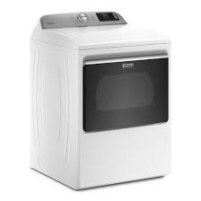 Wipe drum thoroughly with a damp cloth. Maytag Mgd6230rhw Smart Capable Top Load Gas Dryer With Extra Power Button 7 4 Cu Ft Mgd6230rhw Appliance Direct
