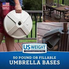 Usw Us Weight Fillable Umbrella Base