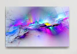 Tempered Glass Wall Art Abstract Wall